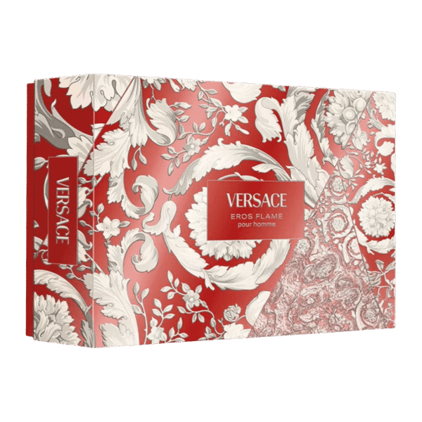 Set de Perfume Versace Eros Flame 3 Piezas para Hombre