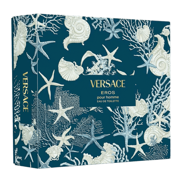 Estuche de Perfume Versace Eros EDT 3 Piezas